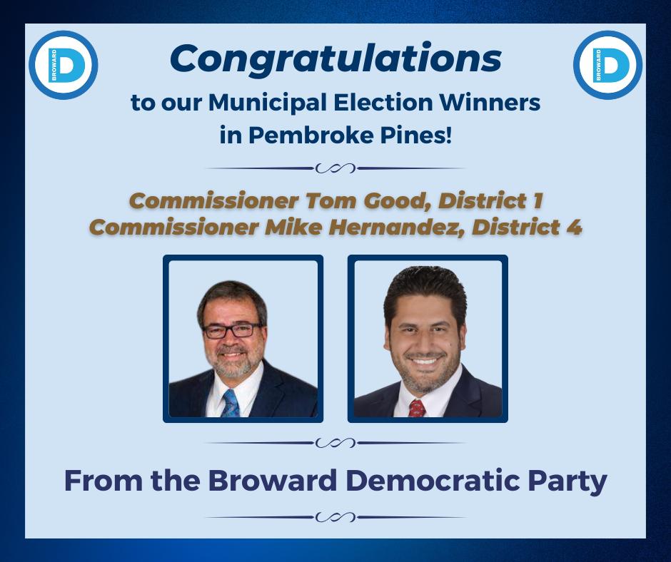 Congrats to Tom Good and Mike Hernandez!